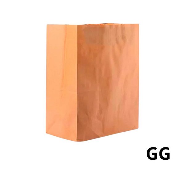 Saco de Papel GG 41x35x21cm - Kraft Delivery - 10 unidades - Rizzo