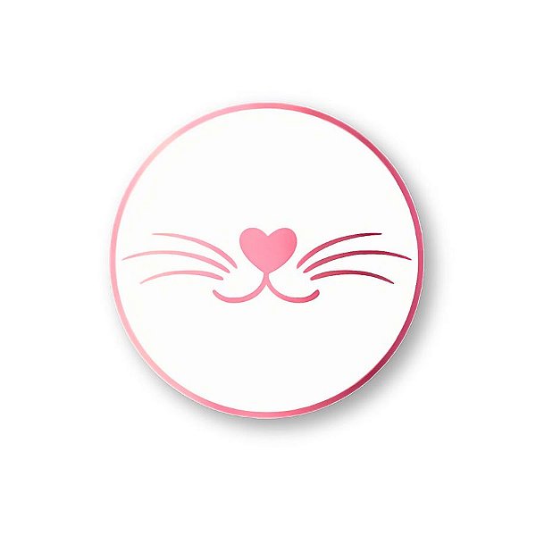 Etiqueta De Páscoa "Fucinho Rosa" - Ref 2208 - Hot Samping - 3cm - 30 unidades - Stickr - Rizzo