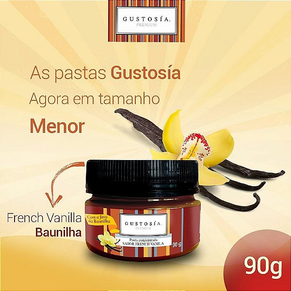 Pasta Saborizante Sabor French Vanilla 90g Mec3
