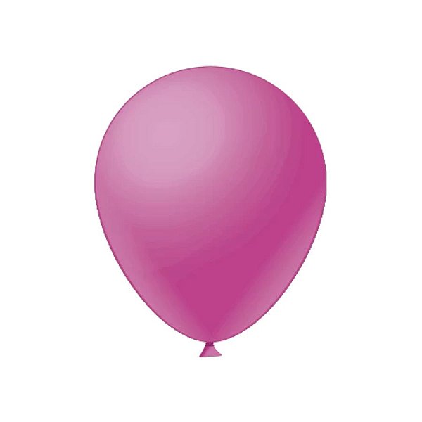 Balão de Festa Látex Liso - Rosa - 1 unidade - FestBall - Rizzo