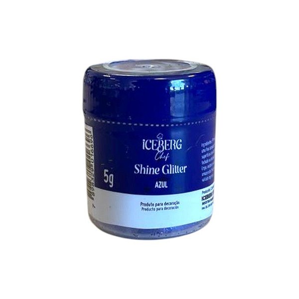 Shine Glitter Glow Azul - 5g - 1 unidade - IceBerg - Rizzo