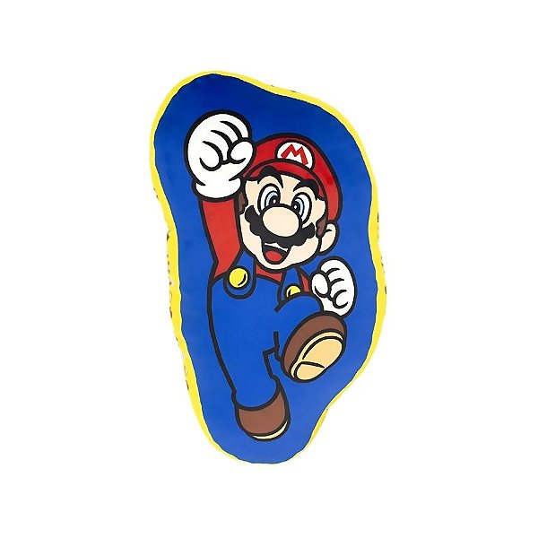Almofada Super Mario - 35x22x10cm - 1 unidade - Rizzo