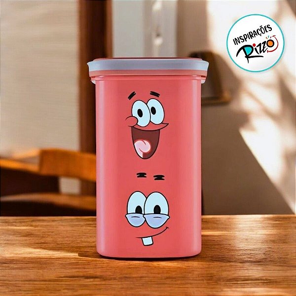 Pote de Plástico Organizador Patrick - 14,5x8cm - 750ml - 1 unidade - Rizzo