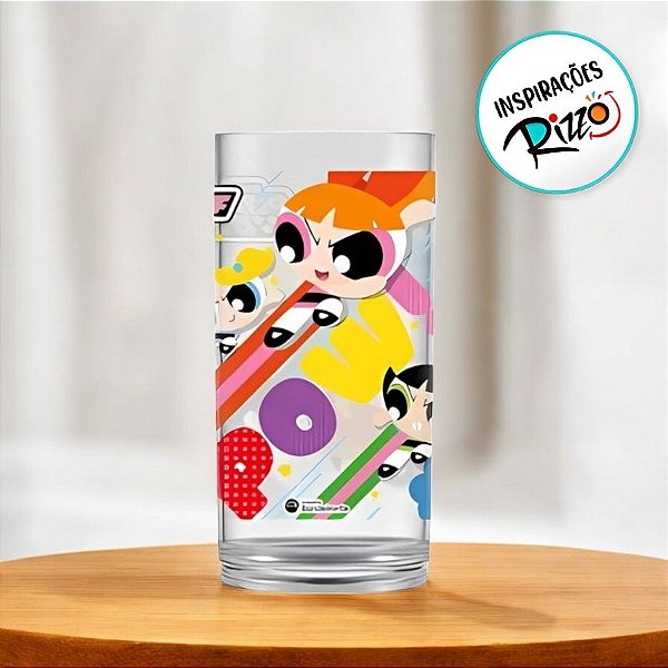 Copo De Plástico Meninas Super Poderosas - 400ml - 1 unidade - Rizzo