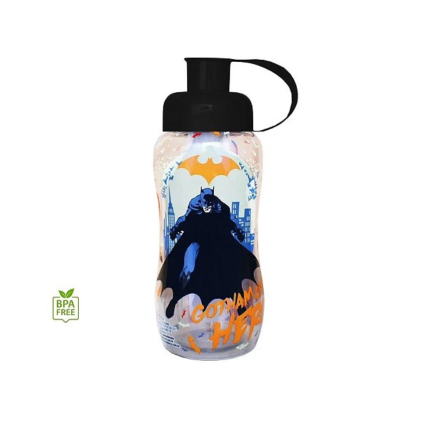 Garrafa Squeeze Sleeve - Batman - 550ml - 1 unidade - Rizzo