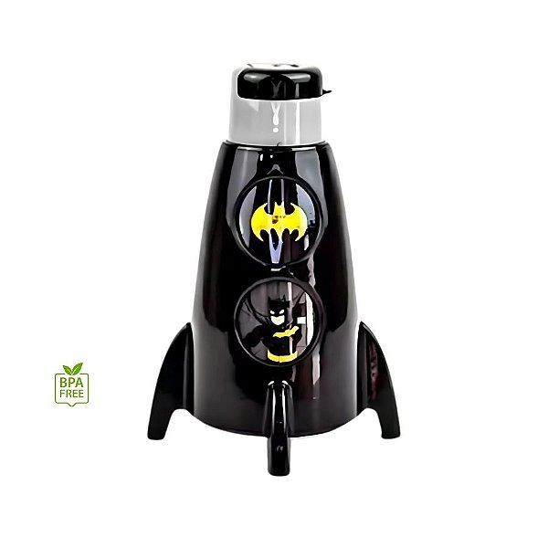 Garrafa Foguete Batman - 320ml - 1 unidade - Rizzo