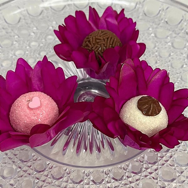 Forminha para Doces Finos - Madri Pink - 30 unidades - Decora Doces - Rizzo