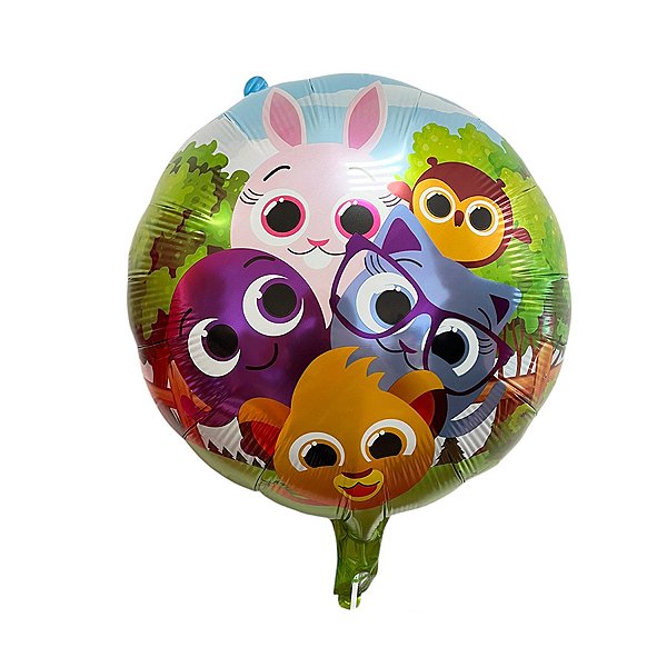 Balão de Festa Microfoil 32cm - Bolofofo - 10 unidades - Rizzo