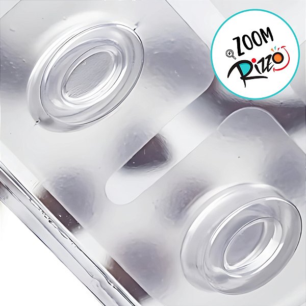 Forma de Acetato Oval Savarin 3 partes - Ref. FP259 - 1 unidade - Crystal - Rizzo