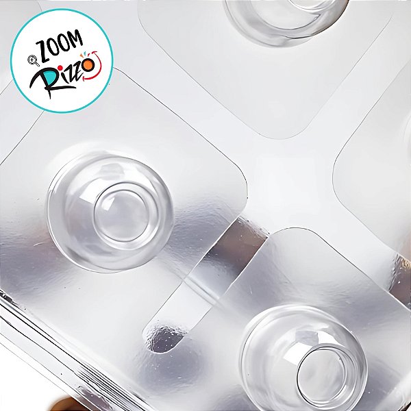 Forma de Acetato Trufa Savarin 3 partes - Ref. FP257 - 1 unidade - Crystal - Rizzo