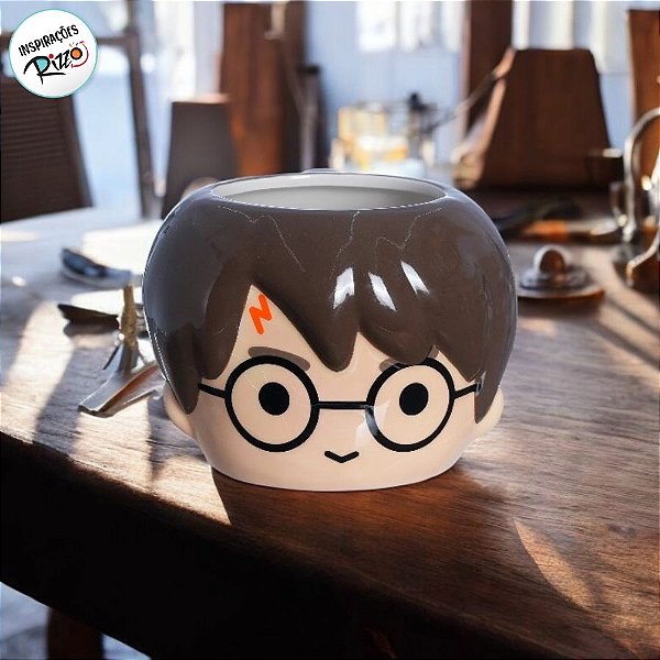Caneca de Cerâmica 3D Harry Potter - 750ml - 1 unidade - Rizzo