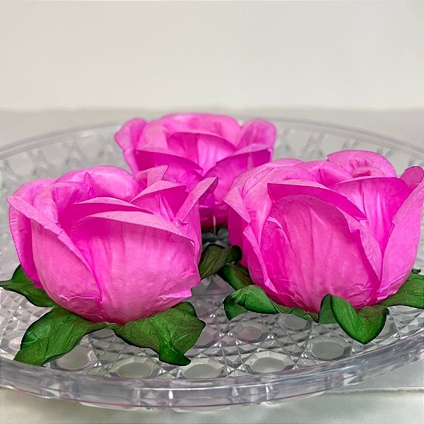 Forminha para Doces Finos - Rainha Cor Rosa Seco 2 Claro - 30 unidades - Decora Doces - Rizzo