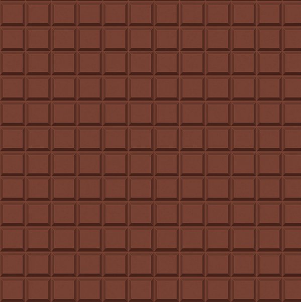 Folha para Ovos de Páscoa Tablete Marrom 69x89cm - 05 unidades - Cromus Páscoa - Rizzo Embalagens