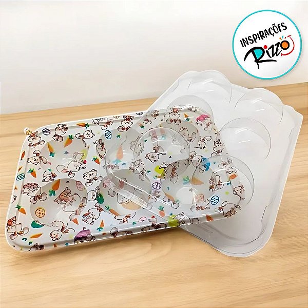 Blister 6 Brigadeiros - Coelhinhos - 5 unidades - Rizzo