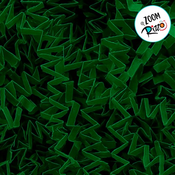 Palha Decorativa de Papel Verde Escuro - 100g - 1 unidade - Rizzo