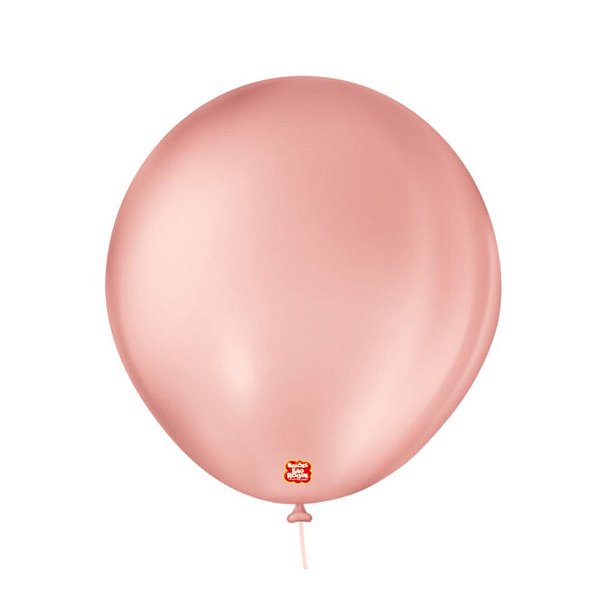 Balão Profissional Premium Uniq 16''40cm - Rosê - 10 unidades - São Roque - Rizzo