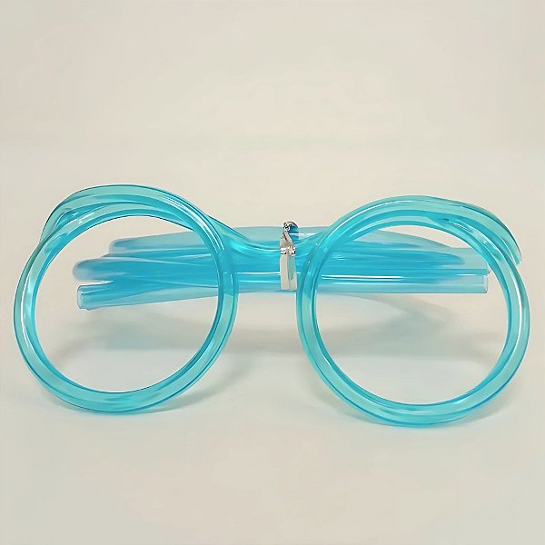 Óculos Canudo - Azul - 11,4cm - 1 unidade - Rizzo