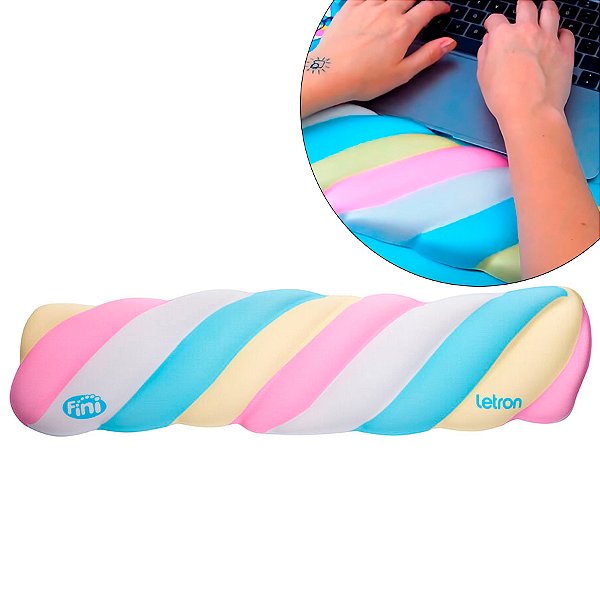 Apoio de Pulso Marshmallow - 43cmx11cm 
 - 1 unidade - Fini - Rizzo