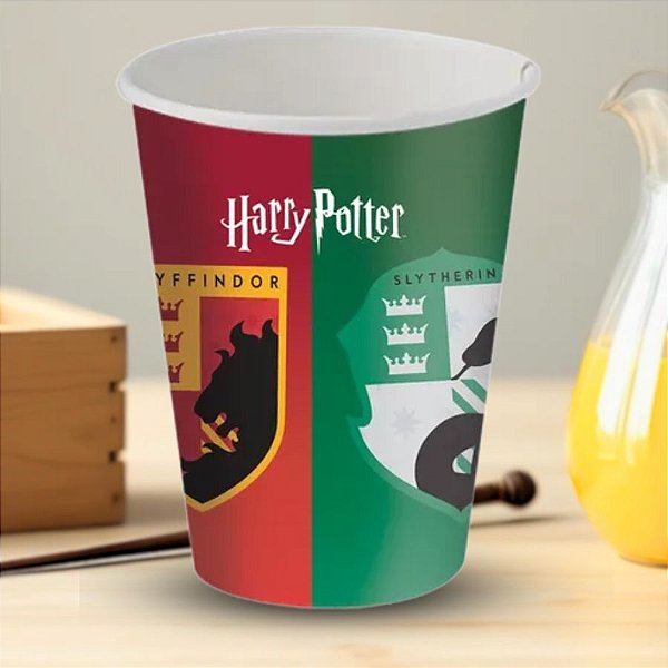 Copo Papel 200ml - Harry Potter New - 8 unidades - Festcolor - Rizzo