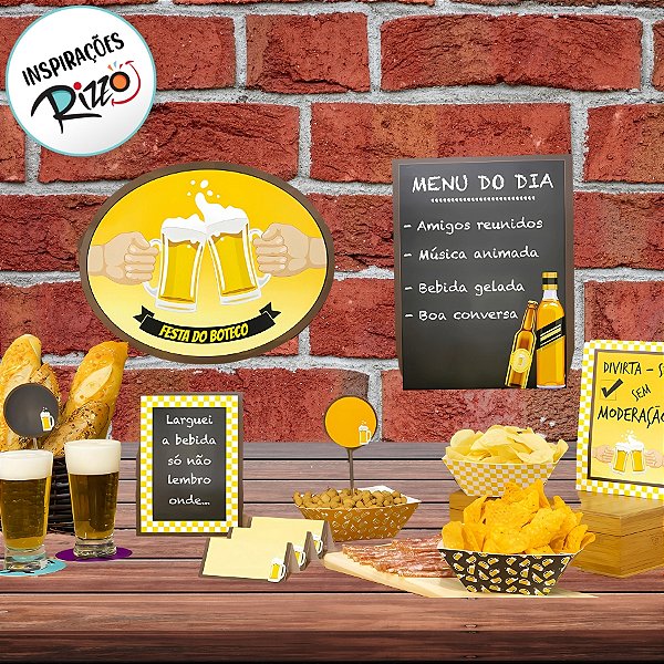 Kit Festa Boteco - 33 unidades - Rizzo