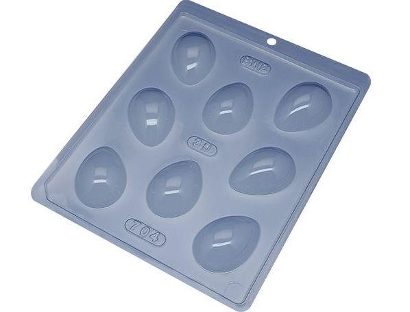 Forma de Acetato Ovo 30g Liso Cód. 704 - BWB - Rizzo Confeitaria