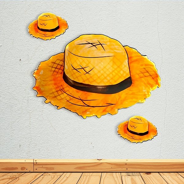 Painel Decorativo Chapéu Caipira De Festa Junina - 3 unidades - Rizzo