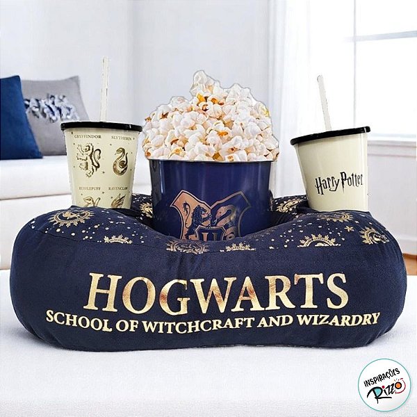 Kit Almofada Pipoca Hogwarts Harry Potter - 1 unidade - Rizzo