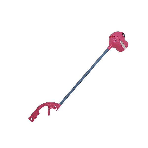 Brinquedo Boca Maluca Dino Rex - Rosa - 41x5cm - 1 unidade - Rizzo