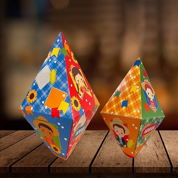 Balão Decorativo Grande e Pequeno de Festa Junina - Quadrilha Junina - 4 unidades - Cromus - Rizzo