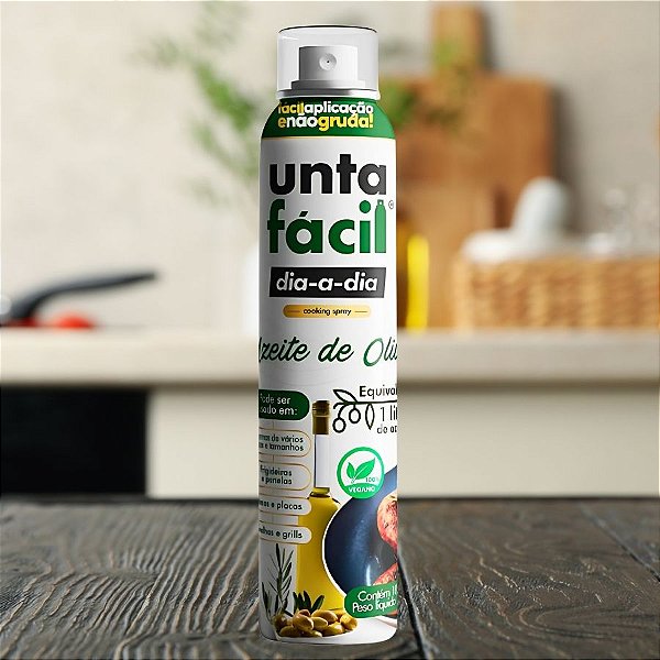 Spray Desmoldante Untafácil - Toque de Azeite de Oliva - 180ml - 1 unidade - Rizzo - Rizzo