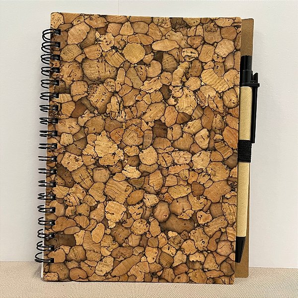 Bloco para Anotação Com Caneta Estampa Troncos - 70 Folhas - 13,5x17,5cm - 1 unidade - Rizzo