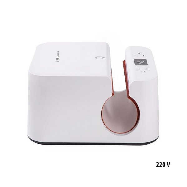 Prensa de Caneca e Garrafa - Branca - 33x28x16cm - 220V - 1 unidade - Loklik - Rizzo