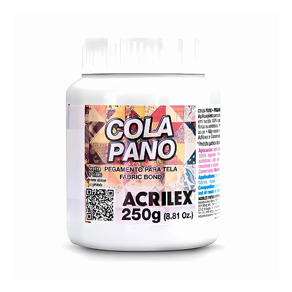 Cola Pano - 250g - 1 unidade - Acrilex - Rizzo