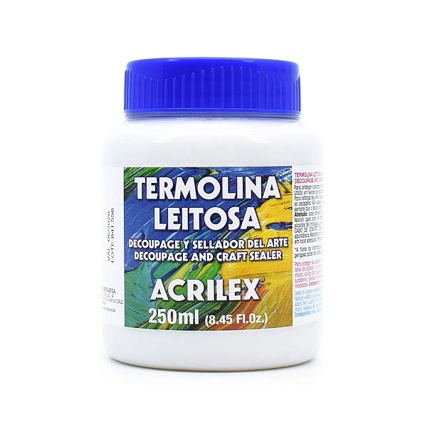 Termolina Leitosa - 250ml - 1 unidade - Acrilex - Rizzo