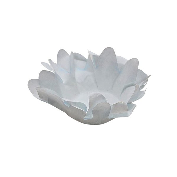 Forminha Para Doces Finos - Margaridinha Azul Claríssimo - 30 unidades - Floretta Fest - Rizzo