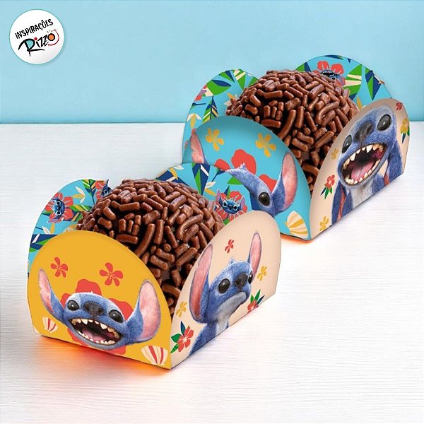 Porta Forminha - Stitch - 40 unidades - Disney Original - Rizzo