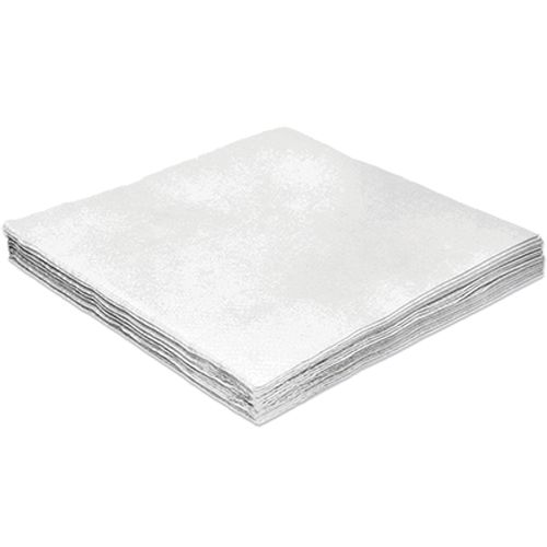 Guardanapo Liso Branco - 32cm - 20 unidades - Silver Festas - Rizzo Festas