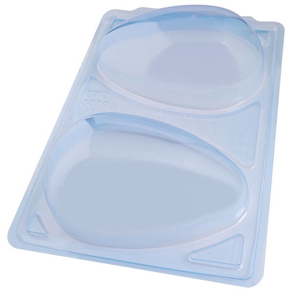 Forma de Acetato Especial Ovo Liso Casca Fina 750g - Ref.3689 - 1 unidade - BWB - Rizzo