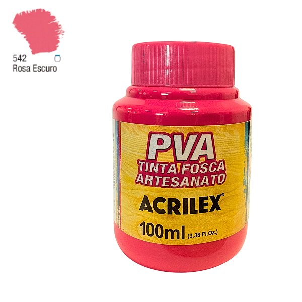 Tinta Fosca Artesanato PVA 100ml - Mineral - 1 unidade - Acrilex - Rizzo