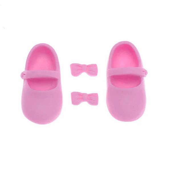 Molde de Silicone Sapatinhos de Boneca - Ref. 469 - 1 unidade - Flexarte - Rizzo
