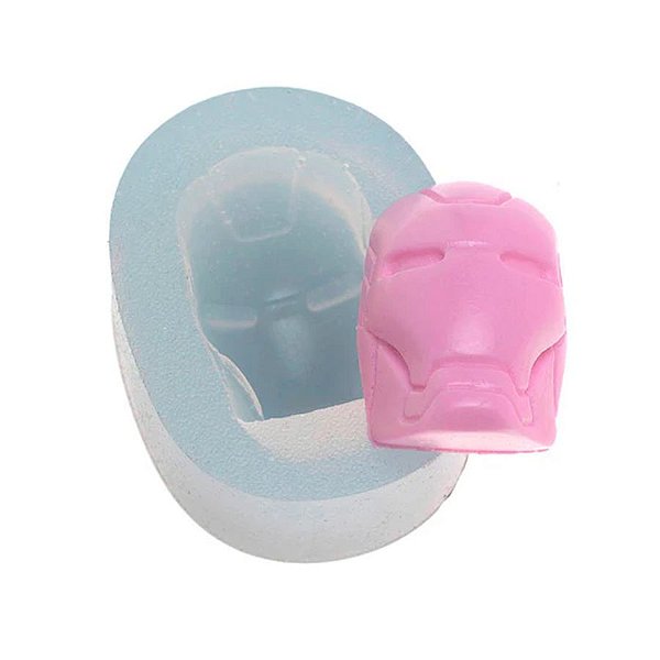 Molde de Silicone Máscara - Ref. 374 - 1 unidade - Flexarte - Rizzo