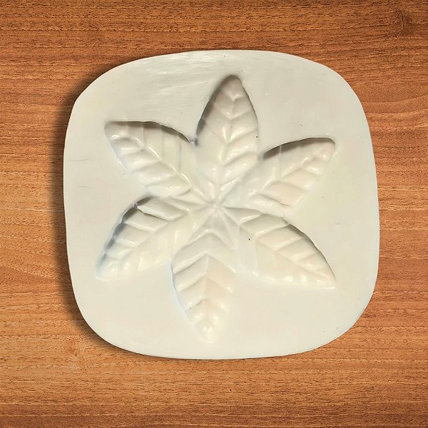 Molde De Silicone Folha M - Ref. 1301 - 1 unidades - Mazulli  - Rizzo