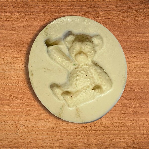 Molde De Silicone Urso Peludo - Ref. 401 - 1 unidades - Mazulli  - Rizzo