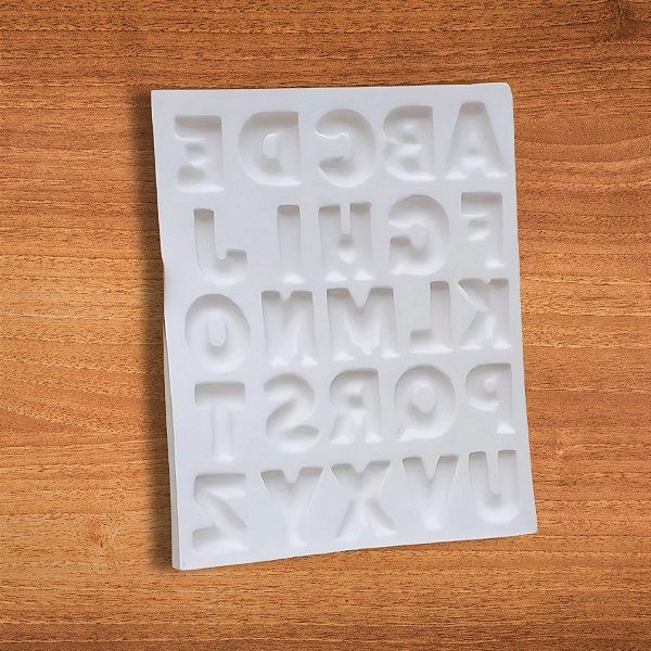 Molde De Silicone Alfabeto G - Ref. 308 - 1 unidades - Mazulli  - Rizzo