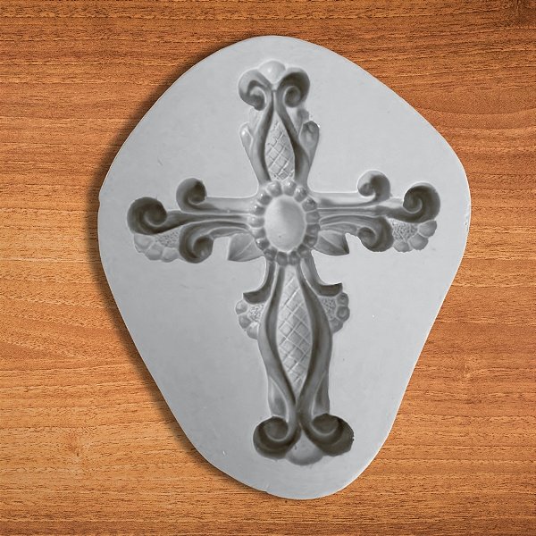 Molde De Silicone Cruz - Ref. 1423 - 1 unidades - Mazulli  - Rizzo