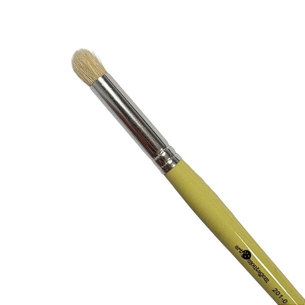 Pincel Artístico - N°201-0 - Pituá Natural - 1 unidade - Rizzo