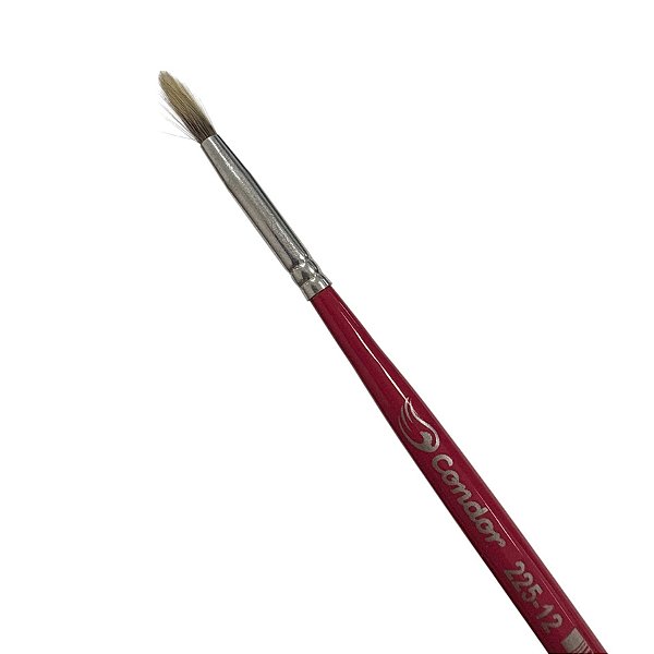 Pincel Artístico - Modelo 225-12 - 1 unidade - Rizzo
