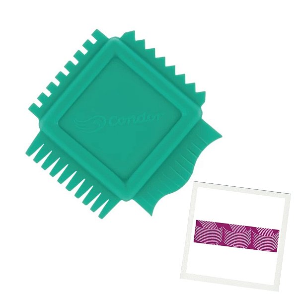 Pente Decorador 575 - 1 unidade - Rizzo