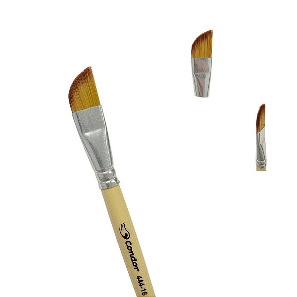 Pincel Artístico - Modelo 444-16 - 1 unidade - Rizzo