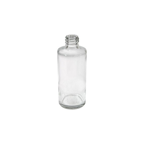 Frasco Para Perfumaria De Vidro Laque - Transparente - Rosca 18/415 - 60ml - 1 unidade - Rizzo